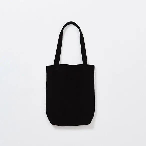 レザートートバッグ ブラック S